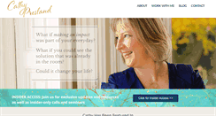 Desktop Screenshot of cathypresland.com